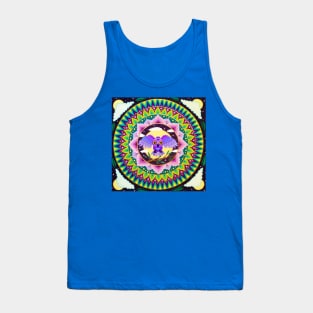 Magical Owl Mandala Tank Top